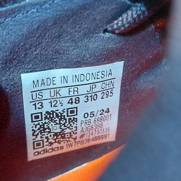 Adidas Copa Pure 2 Elite KT SG Soccer Cleats Purple Silver IG6396 Men's Size 13 - Picture 7 of 7